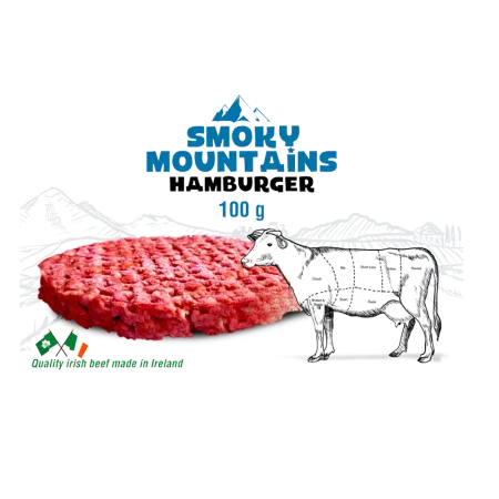 Hamburger Halal 50 x 100gr | Smoky Mountains