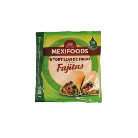 Tortillas de blé ø 20 cm - sans huile de palme